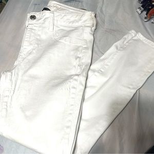 Gently used white jeggings